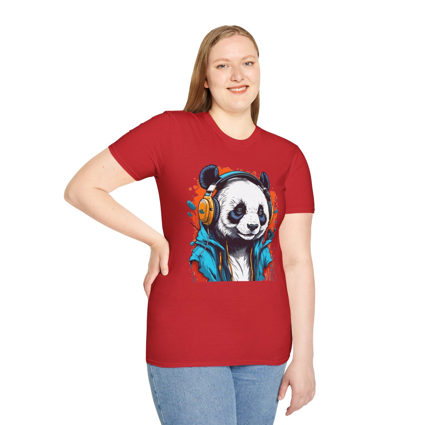 Animals Tees, Funny Animals Shirt, T Shirts with Funny Animals, T-Shirt with Panda, Panda Tees