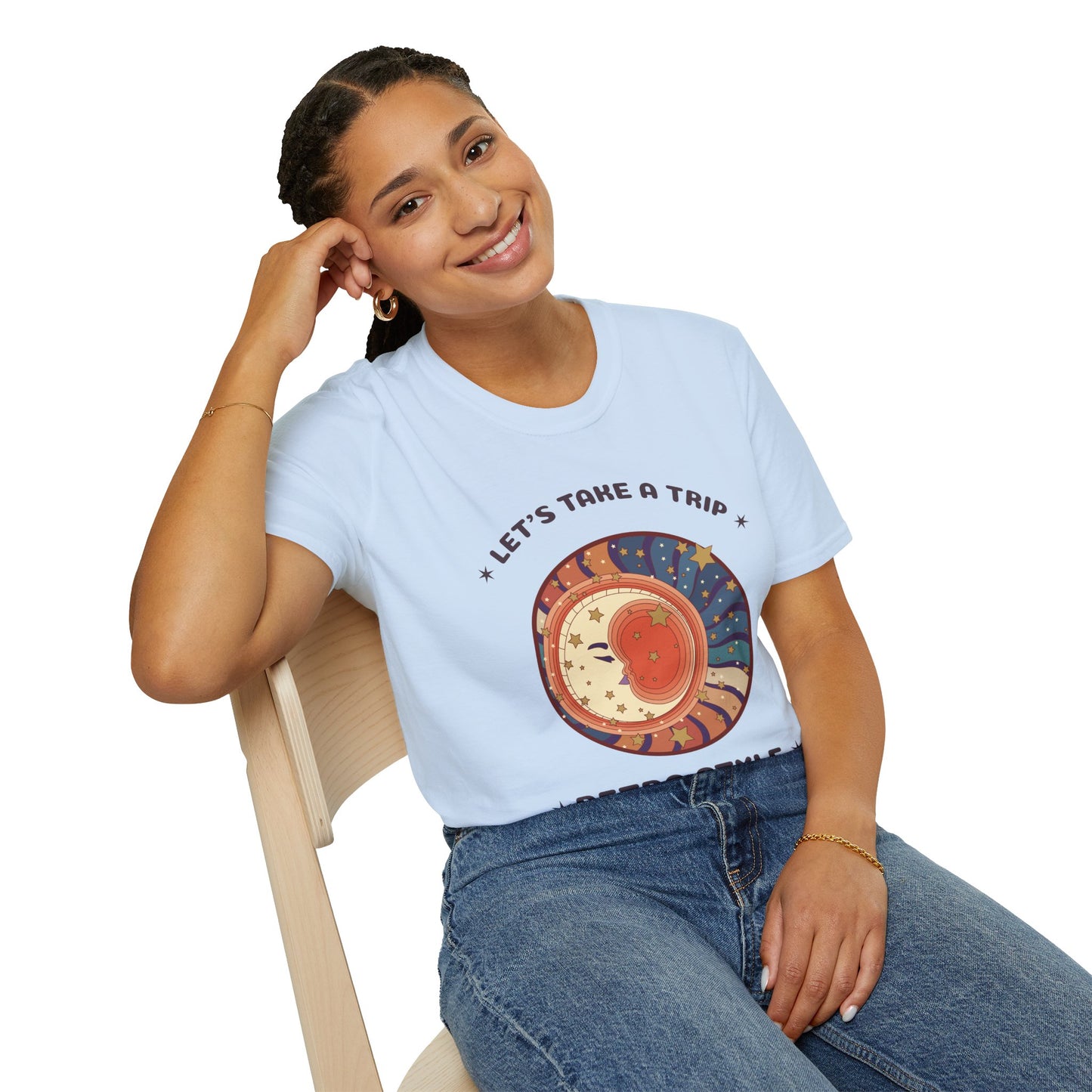 Retro T Shirt, Retro Design Shirt, Retro Art Tee Shirt, T-shirt with Retro Style