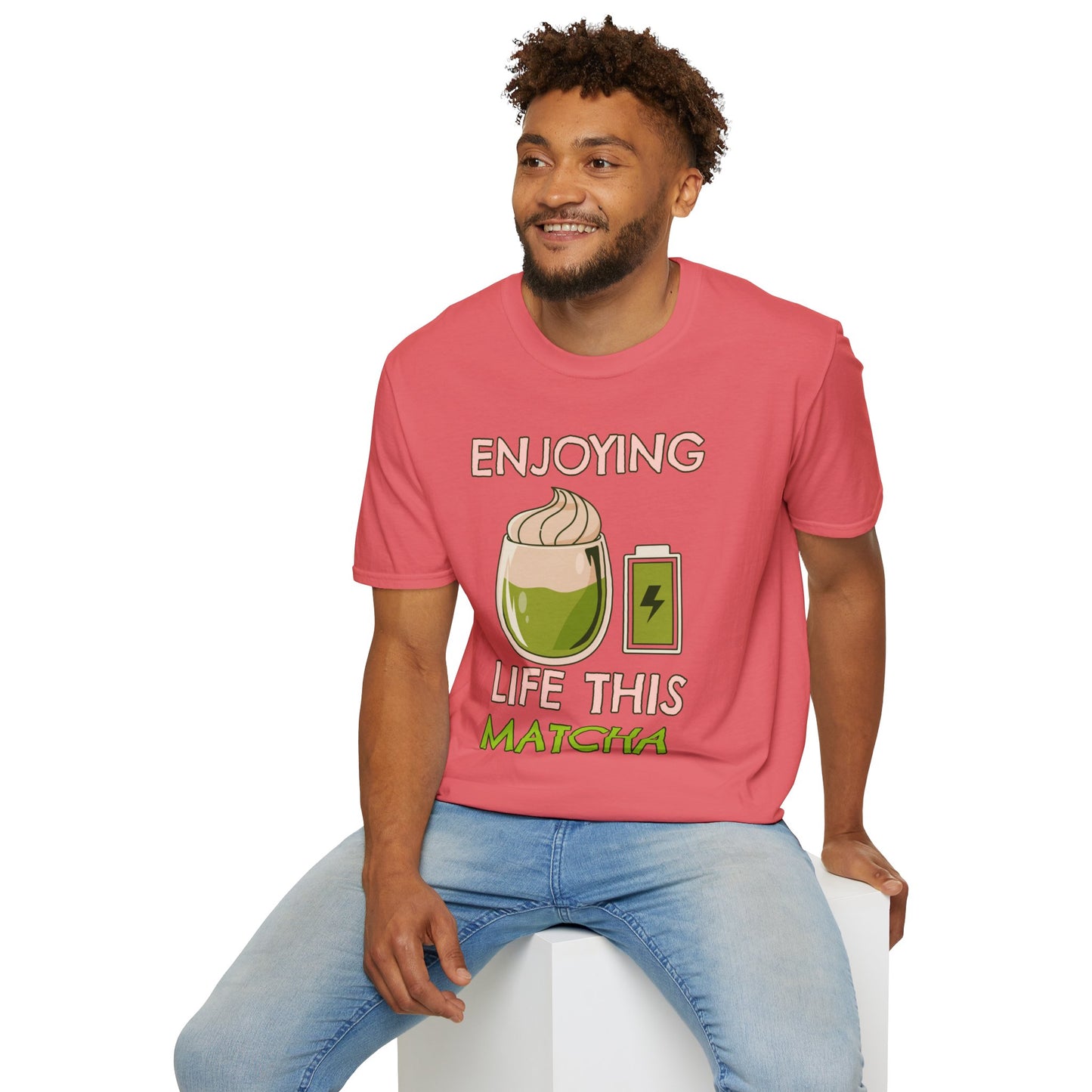 Food Tees, Funny Food T Shirts, Funny T Shirts, Shirt with Drinks, Shirt with Matcha