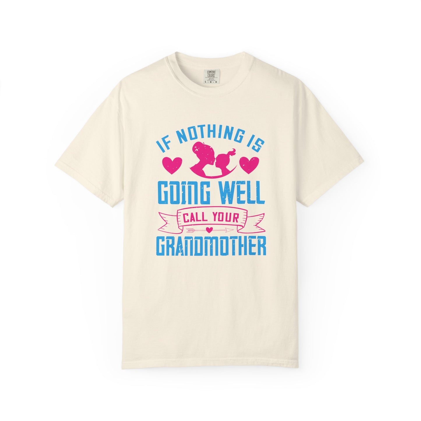 Grandma T-shirt Mother Day Mama Tee Unisex Comfort Colors Garment-Dyed Cotton h76