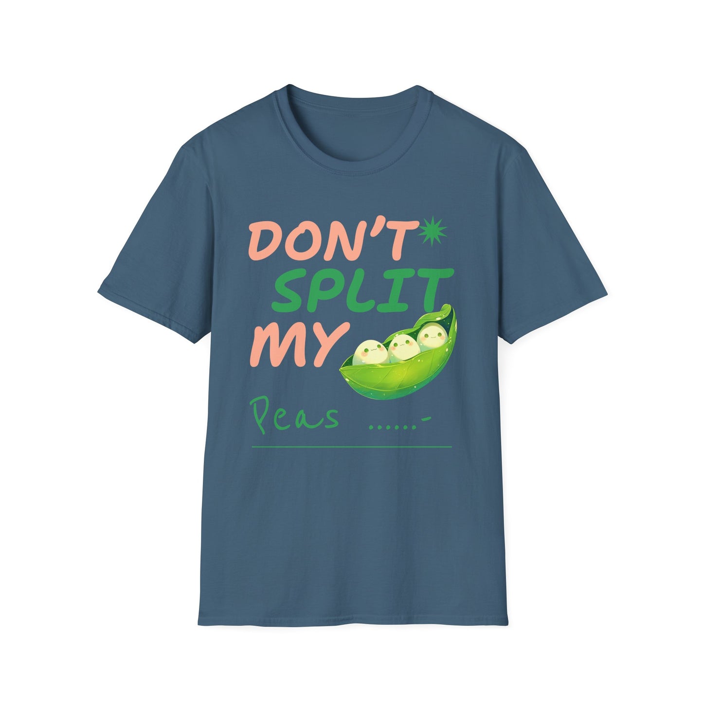 Food Tees, Funny Food T Shirts, Funny T Shirts, Shirt with Vegetables, Shirt with Peas