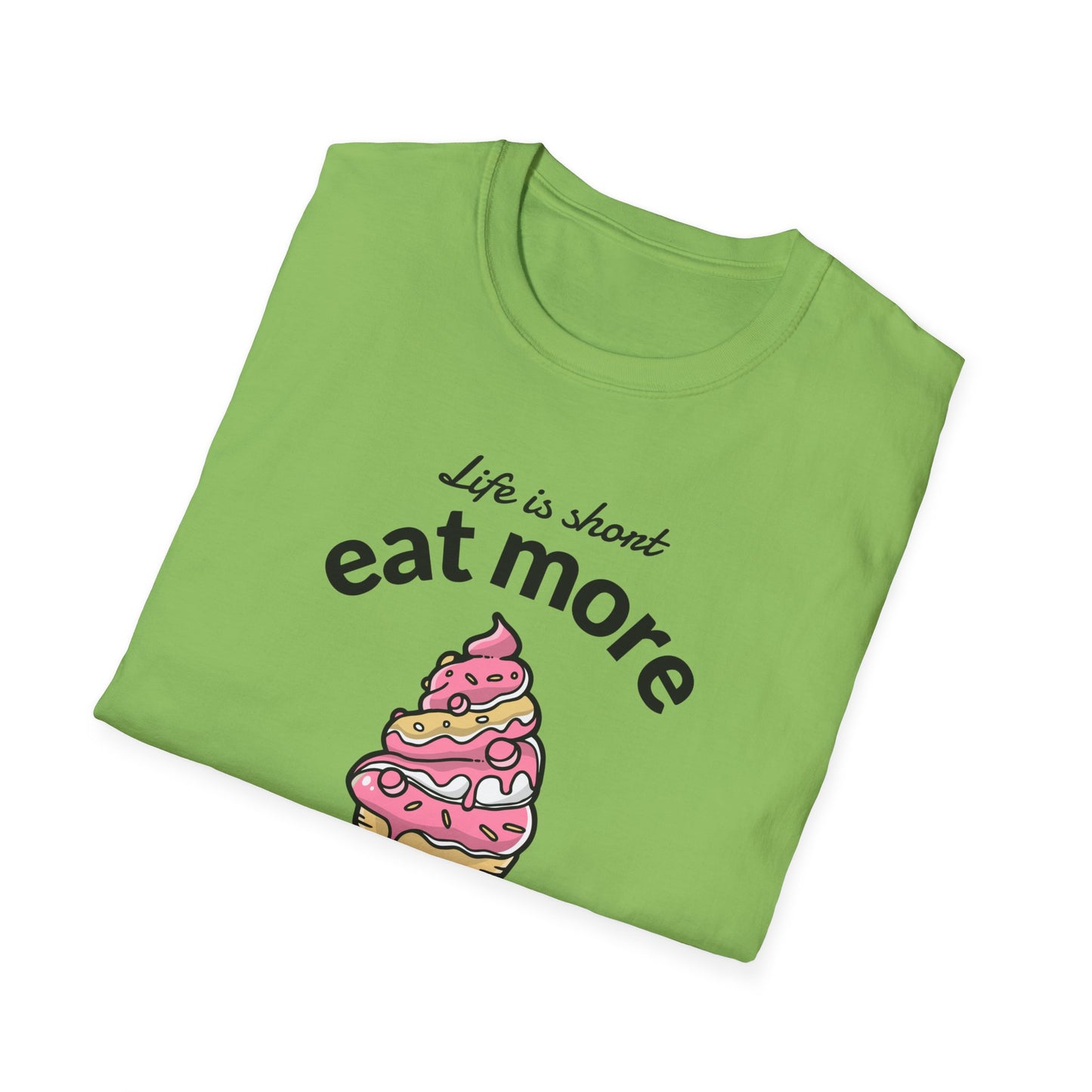 Food Tees, Funny Food T Shirts, Funny T Shirts, Shirt with Food, Junk Food Tees, Shirt with Ice Cream, Ice Cream T-Shirt