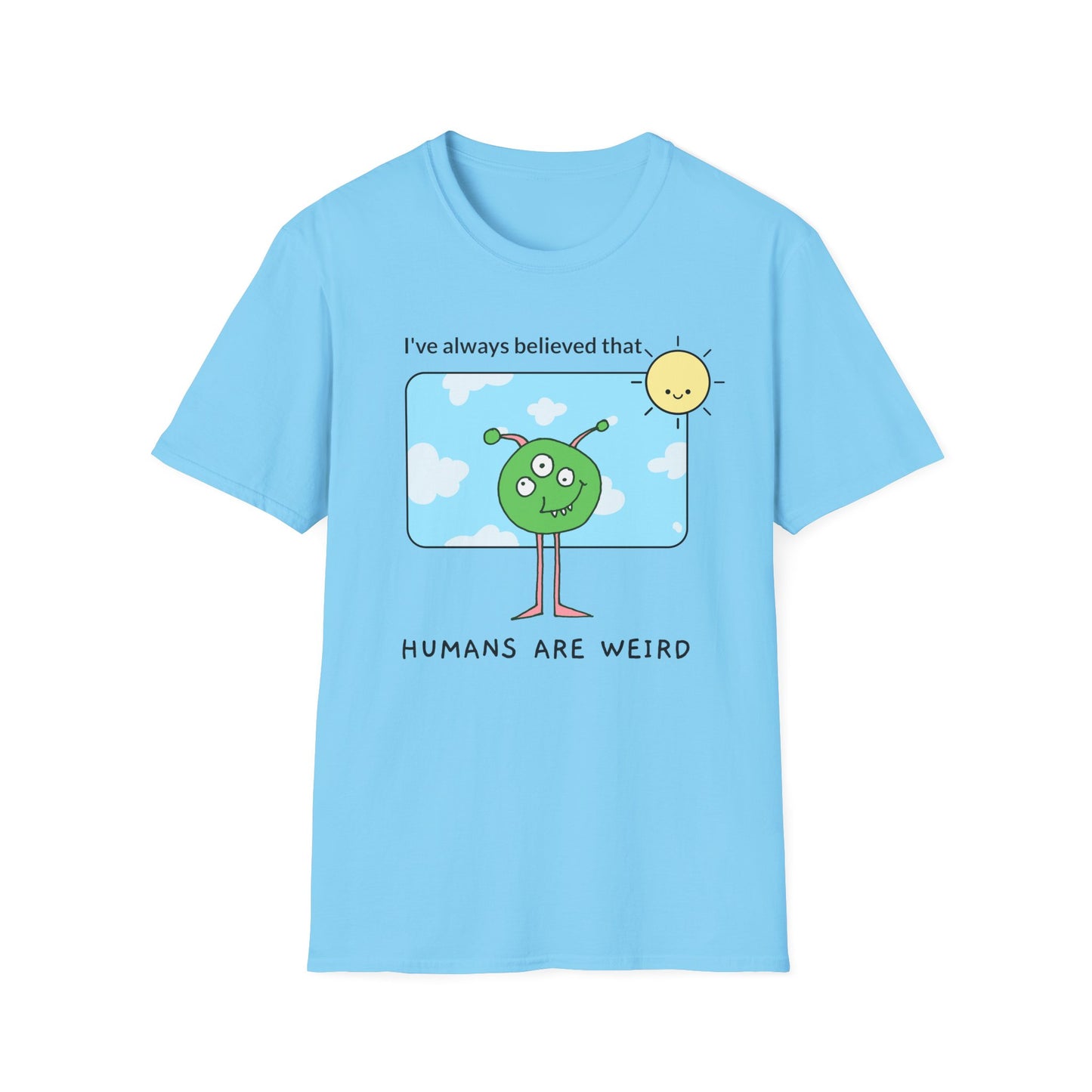 Funny T Shirts, UFO Tees, Funny Aliens Shirt - 26