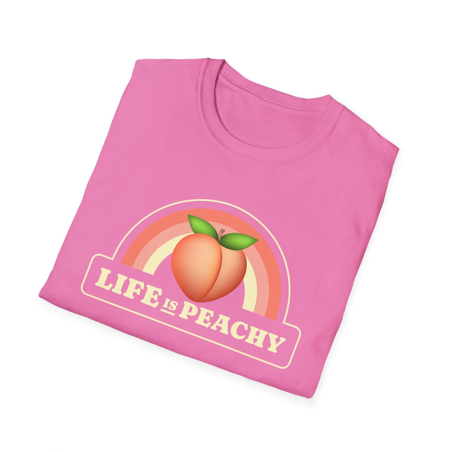 Food Tees, Funny Food T Shirts, Funny T Shirts, Shirt with Fruits, Shirt with Peach