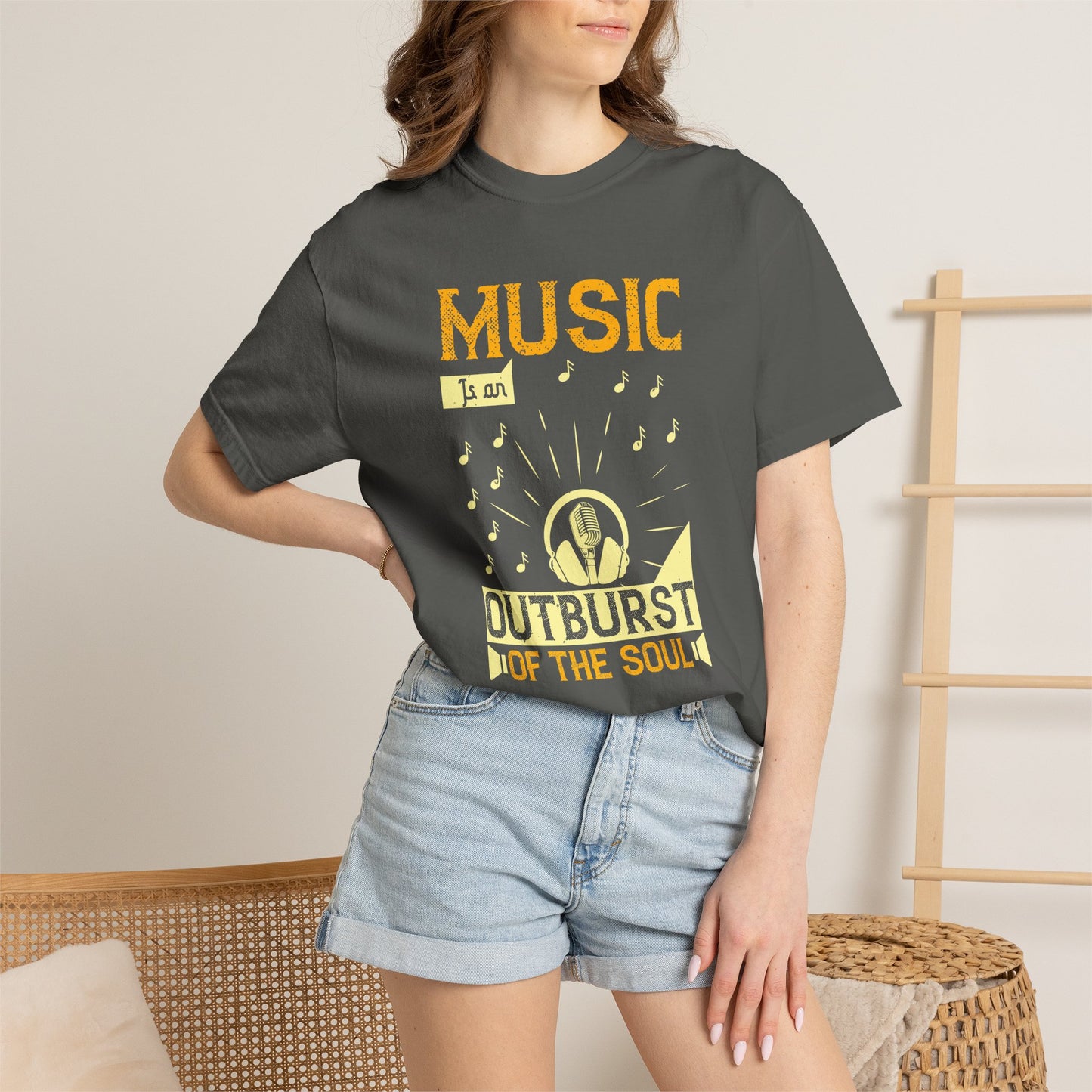 Music Graphic Design Unisex Cotton T-shirt m27
