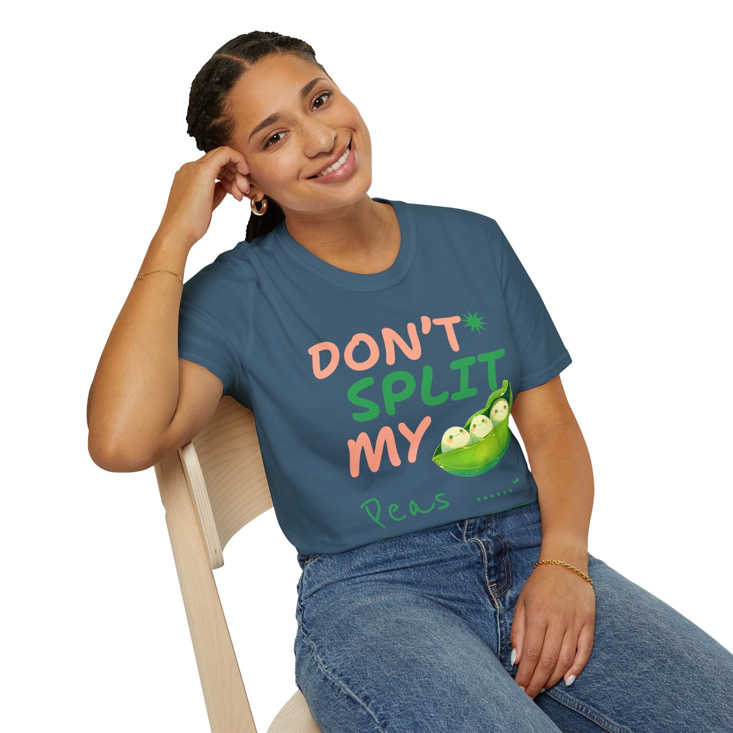 Food Tees, Funny Food T Shirts, Funny T Shirts, Shirt with Vegetables, Shirt with Peas
