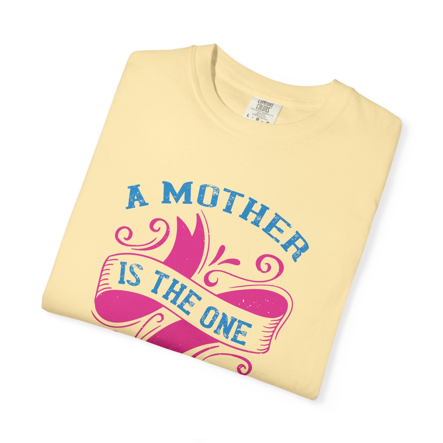 Mom T-shirt Mother Day Mama Tee Unisex Comfort Colors Garment-Dyed Cotton h54