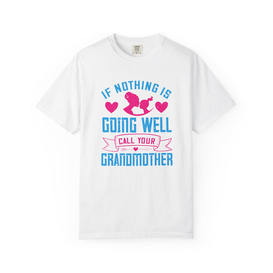 Grandma T-shirt Mother Day Mama Tee Unisex Comfort Colors Garment-Dyed Cotton h76