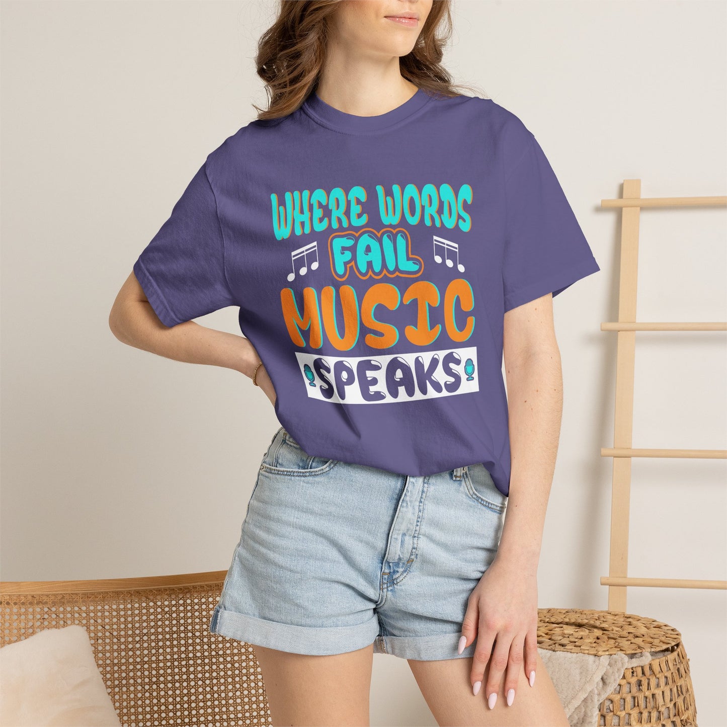Music Graphic Design Unisex Cotton T-shirt 084