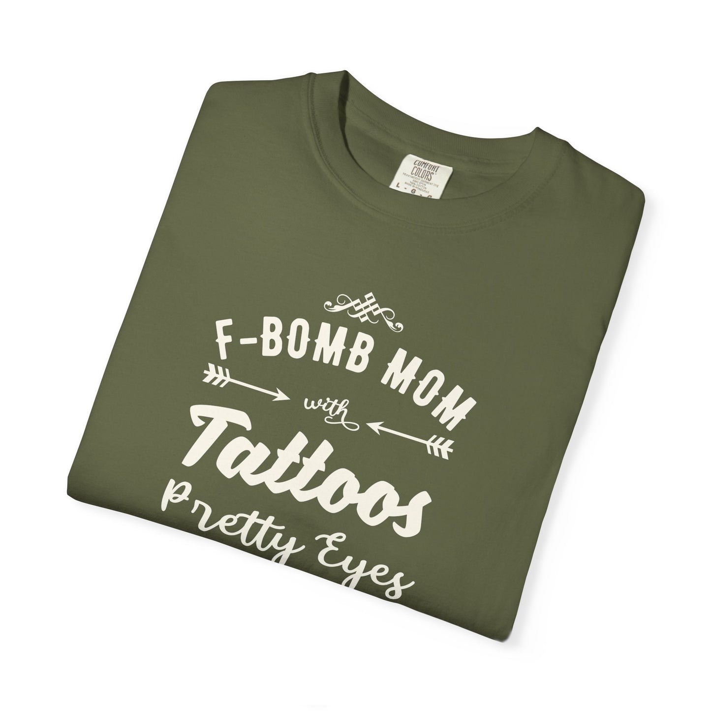 Mom T-shirt Mother's Day Mama Tee Unisex Comfort Colors Garment-Dyed Cotton h37