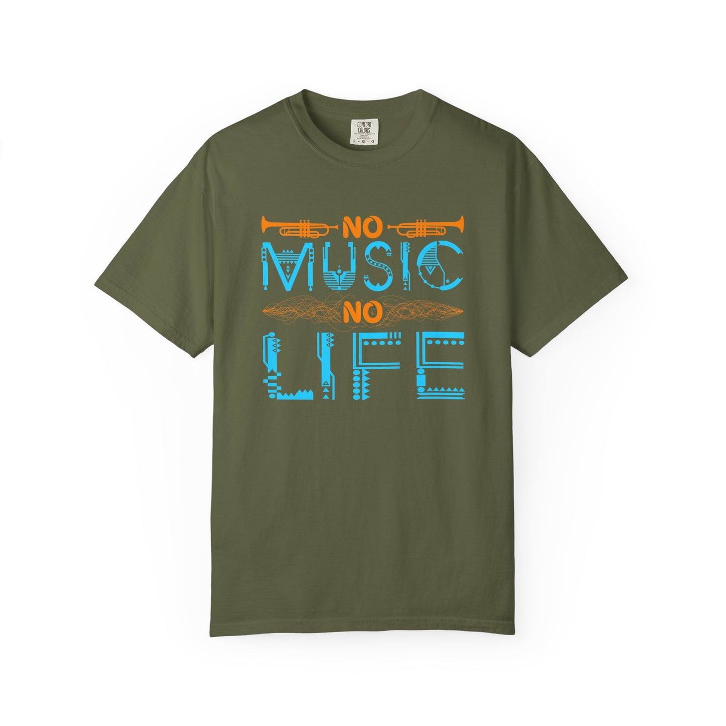 Music Graphic Design Unisex Cotton T-shirt  077