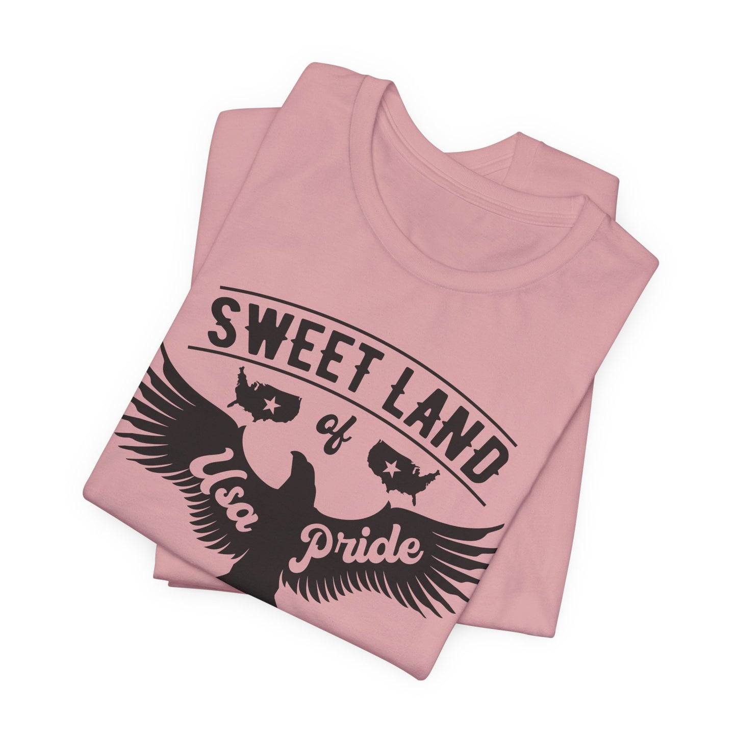 Liberty Eagle Graphic Unisex Cotton T-Shirt a4