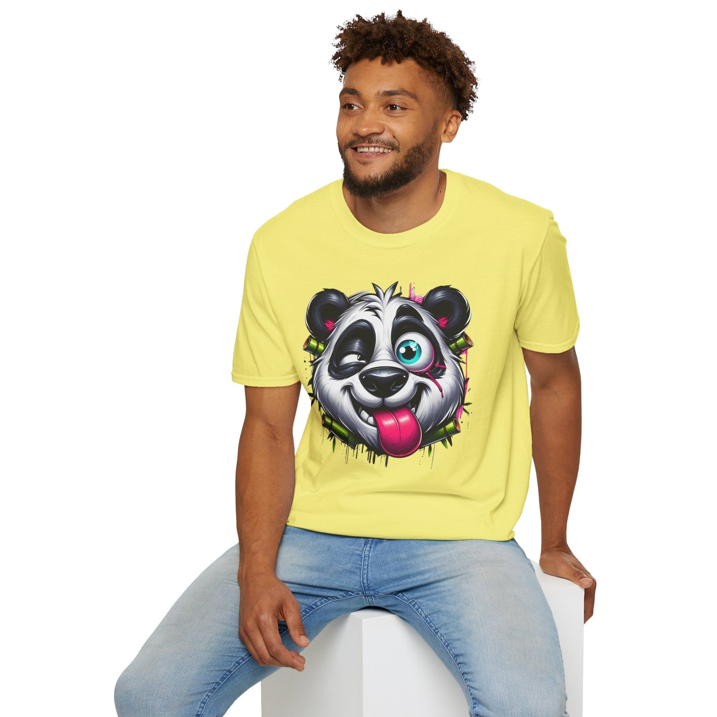 Animals Tees, Funny Animals Shirt, T Shirts with Funny Animals, T-Shirt with Panda, Panda Tees