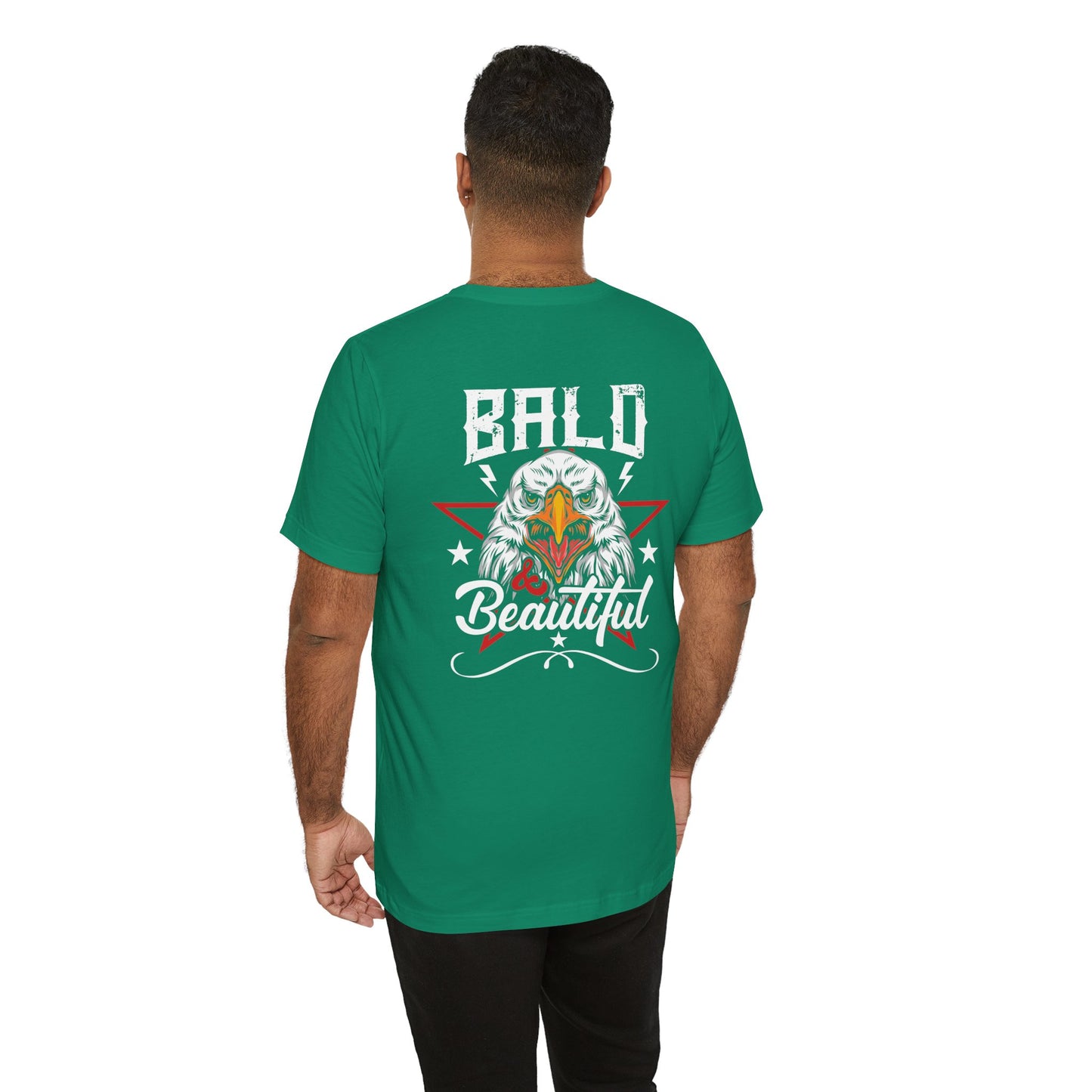 Bald Eagle Graphic Illustration Unisex Cotton Tee a3