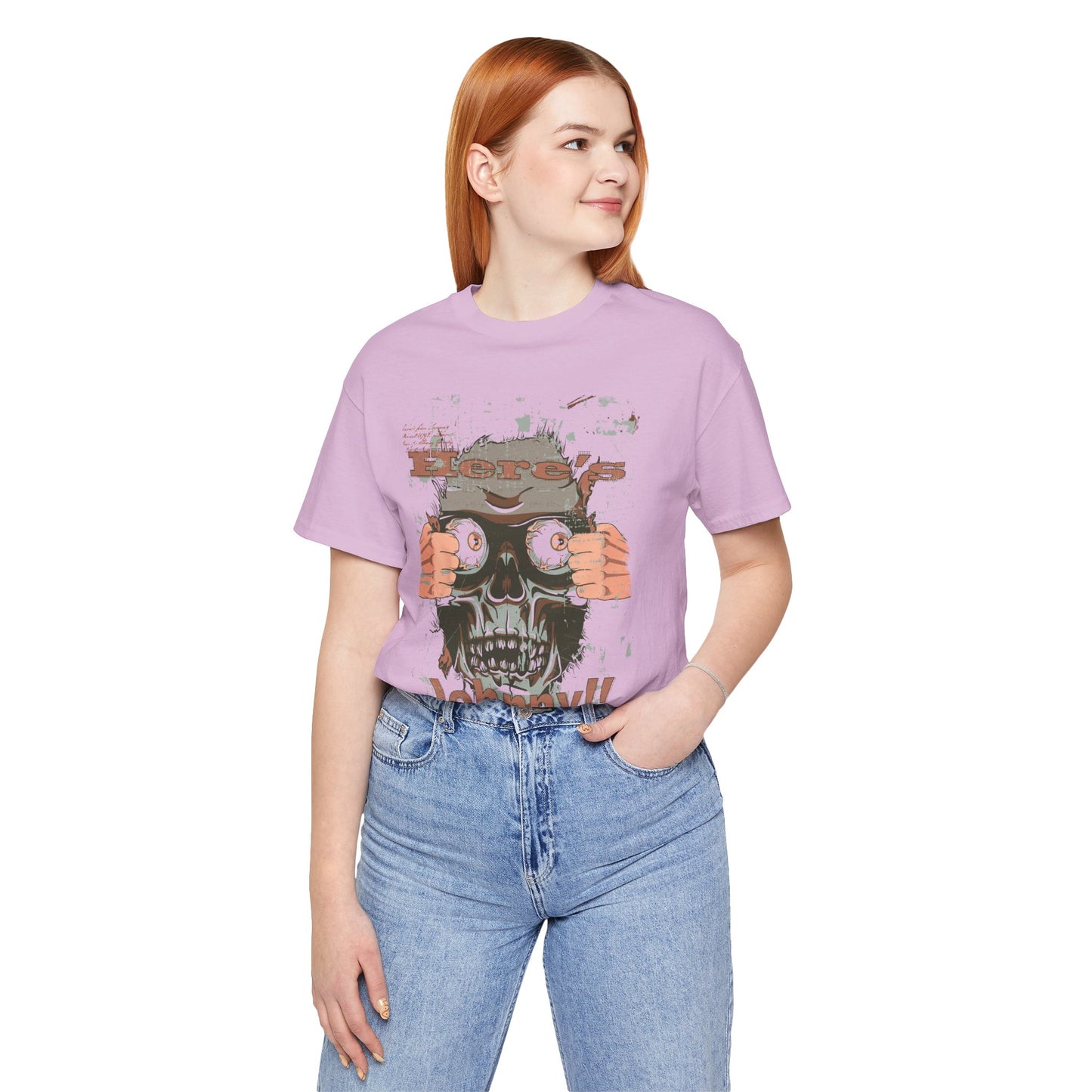 Skull Graphic Unisex Cotton T-Shirt r8