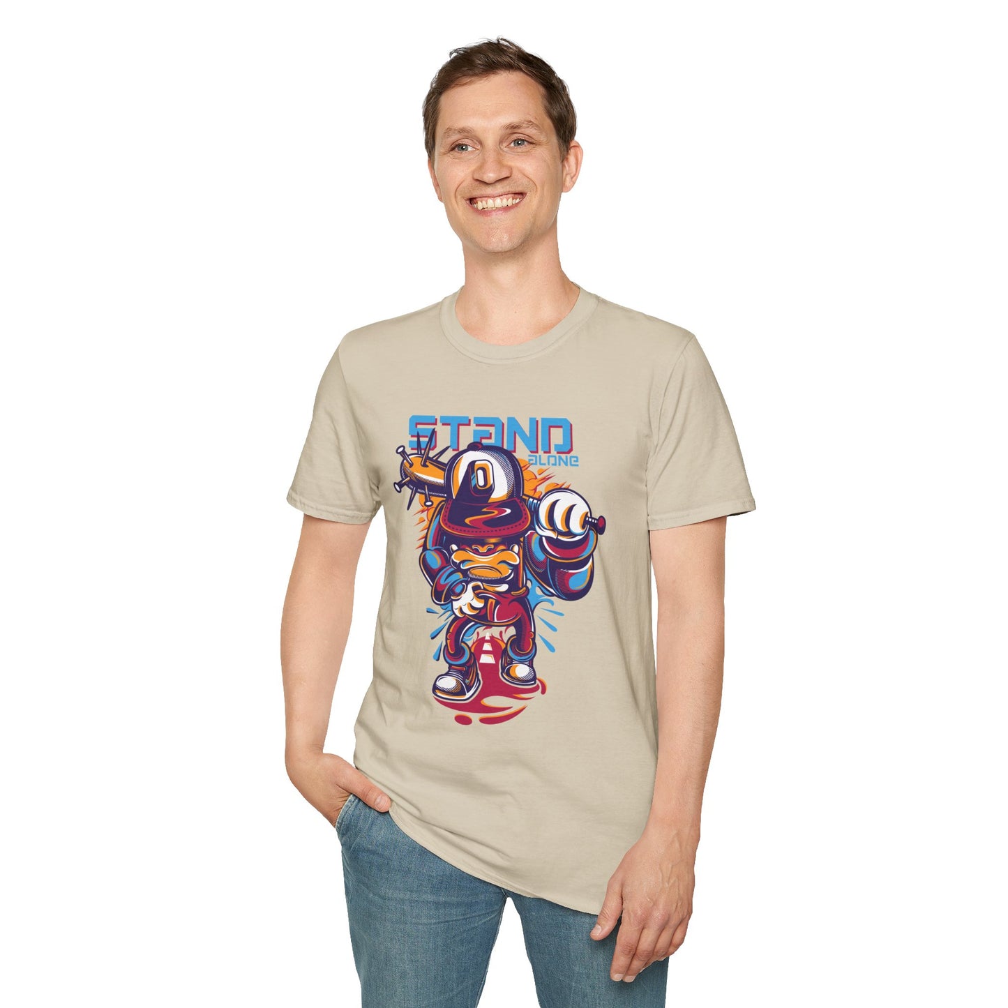 Cartoon T Shirt, Animation Design Shirt, Art Design T-Shirt, T Shirt with Graphic Design 119