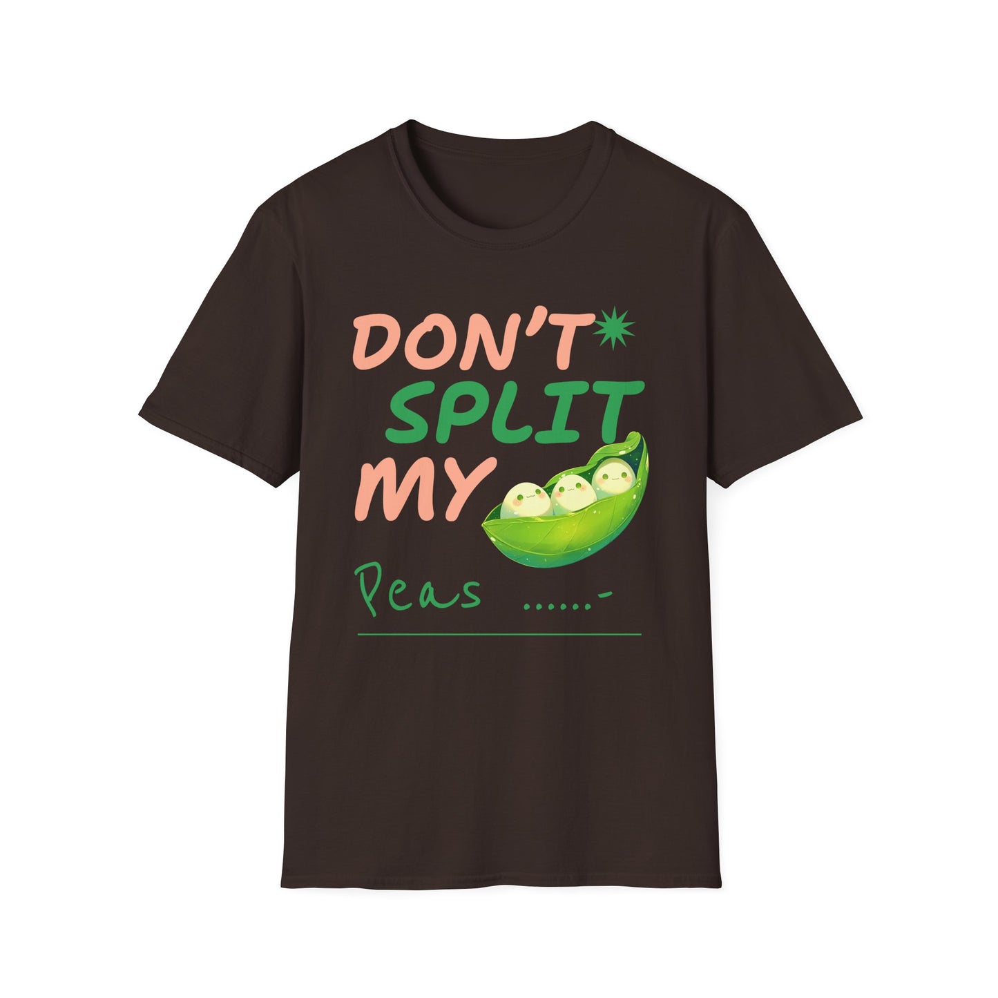 Food Tees, Funny Food T Shirts, Funny T Shirts, Shirt with Vegetables, Shirt with Peas