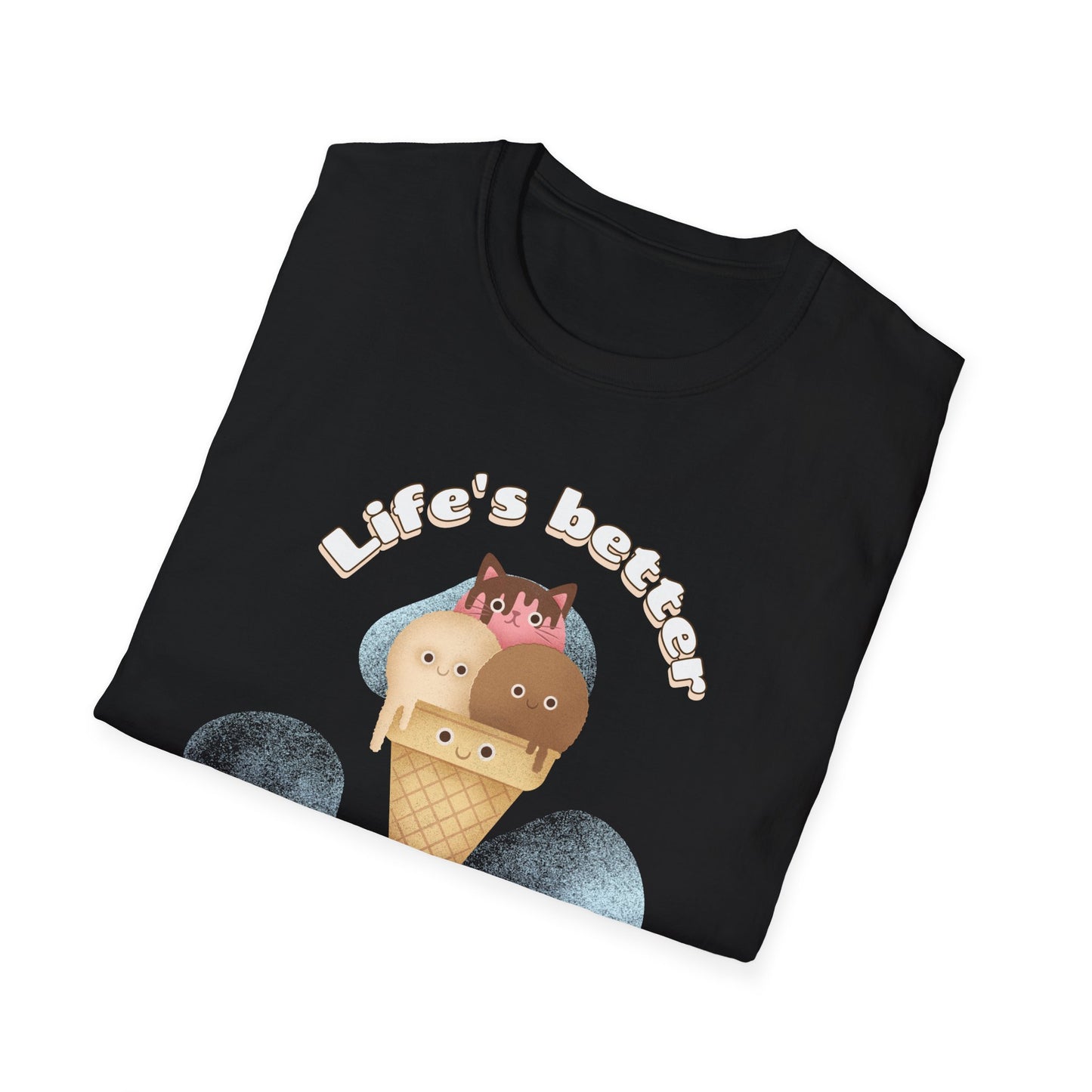 Food Tees, Funny Food T Shirts, Funny T Shirts, Shirt with Food, Junk Food Tees, Shirt with Ice Cream, Ice Cream T-Shirt