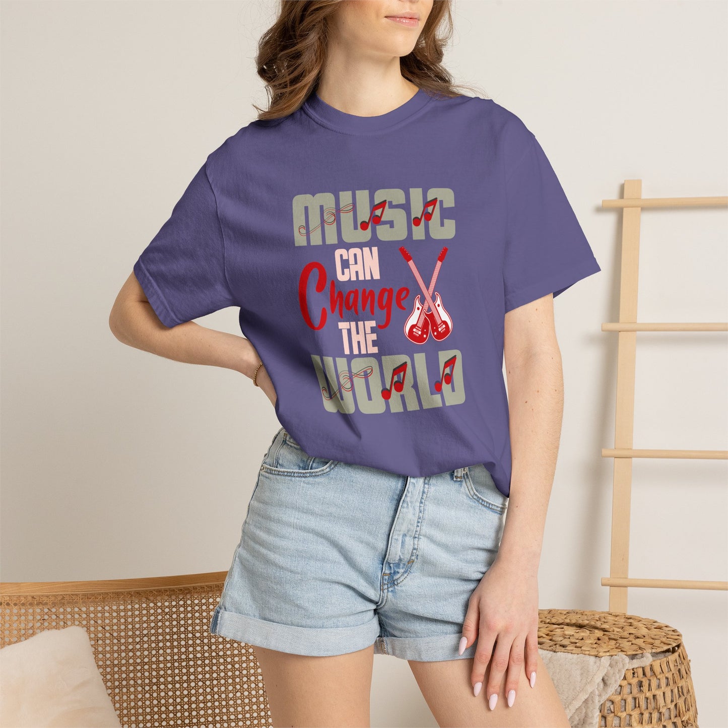 Music Graphic Design Unisex Cotton T-shirt 062