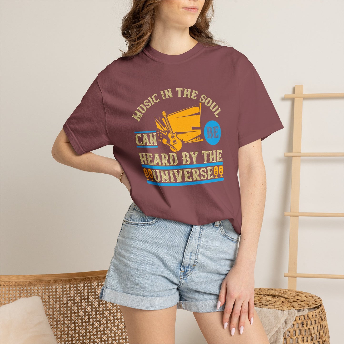 Music Graphic Design Unisex Cotton T-shirt m25