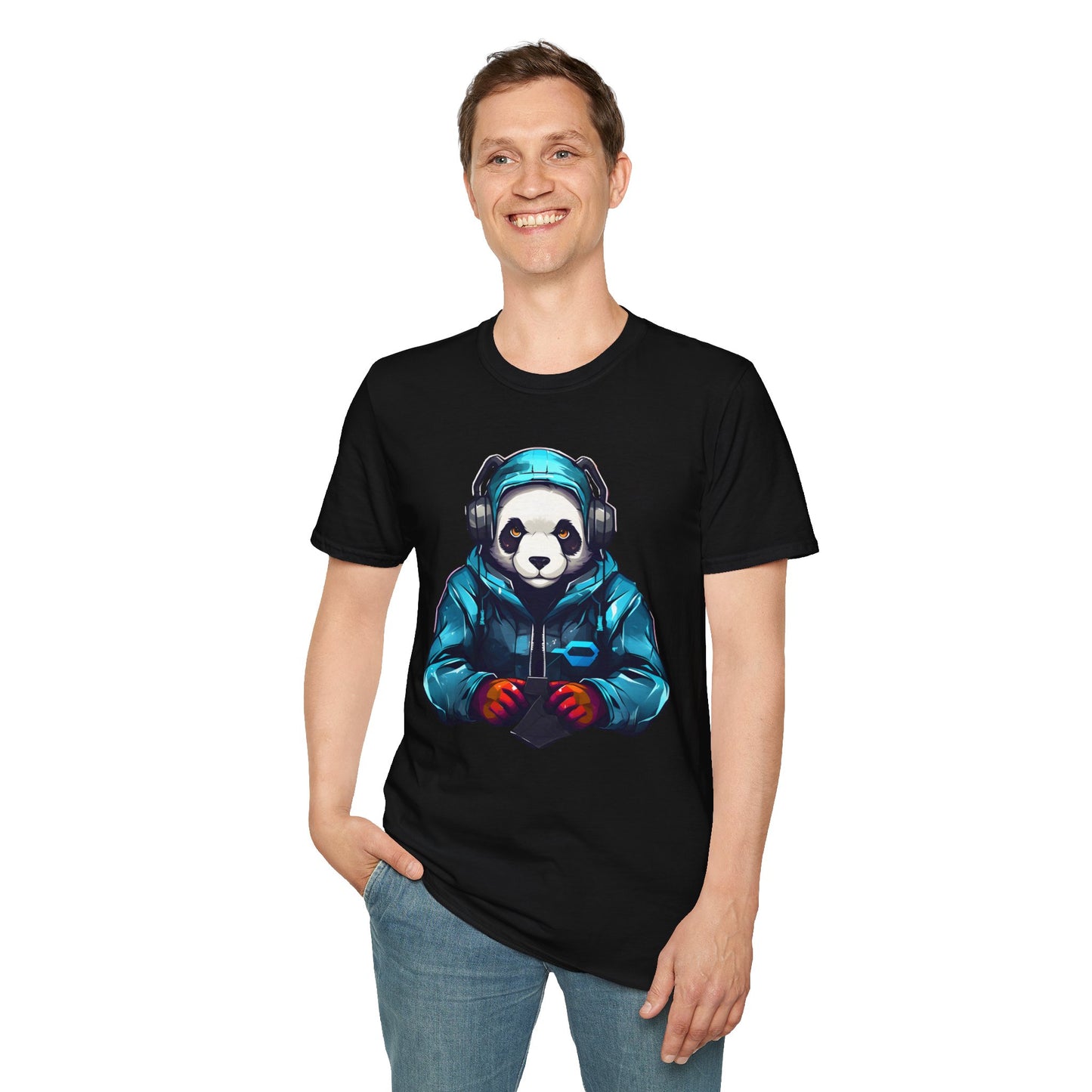 Animals Tees, Funny Animals Shirt, T Shirts with Funny Animals, T-Shirt with Panda, Panda Tees