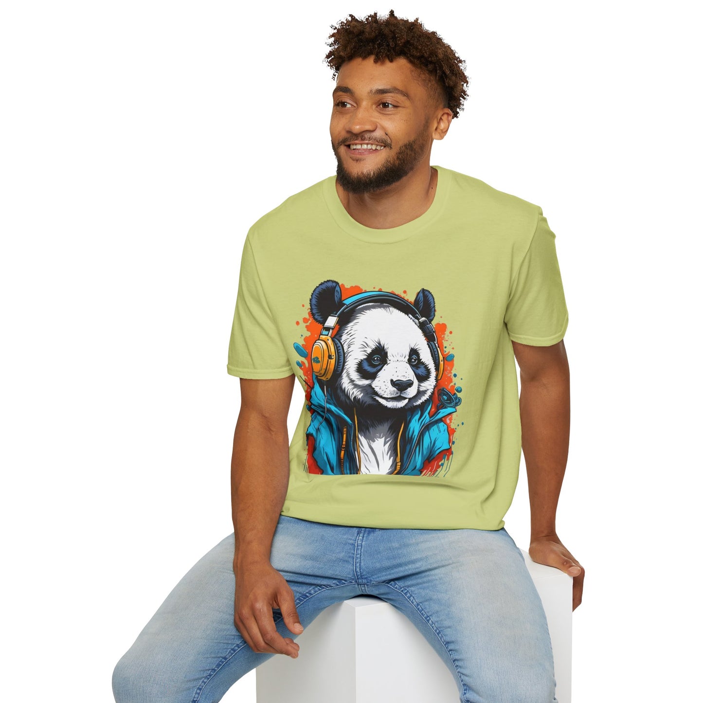 Animals Tees, Funny Animals Shirt, T Shirts with Funny Animals, T-Shirt with Panda, Panda Tees