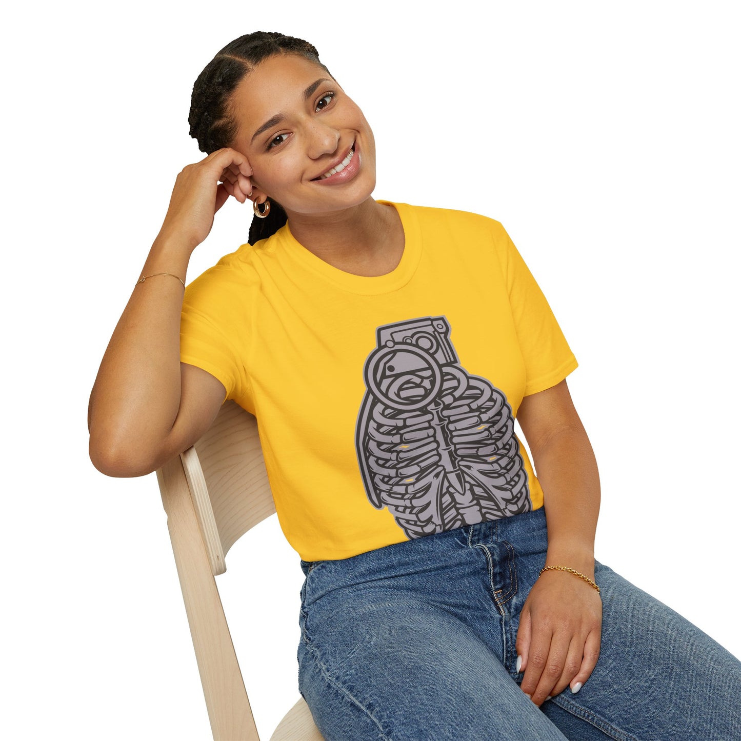 Cartoon T Shirt Animation T Shirt Funny Tee Shirt Unisex Gildan Softstyle 64000 Cotton