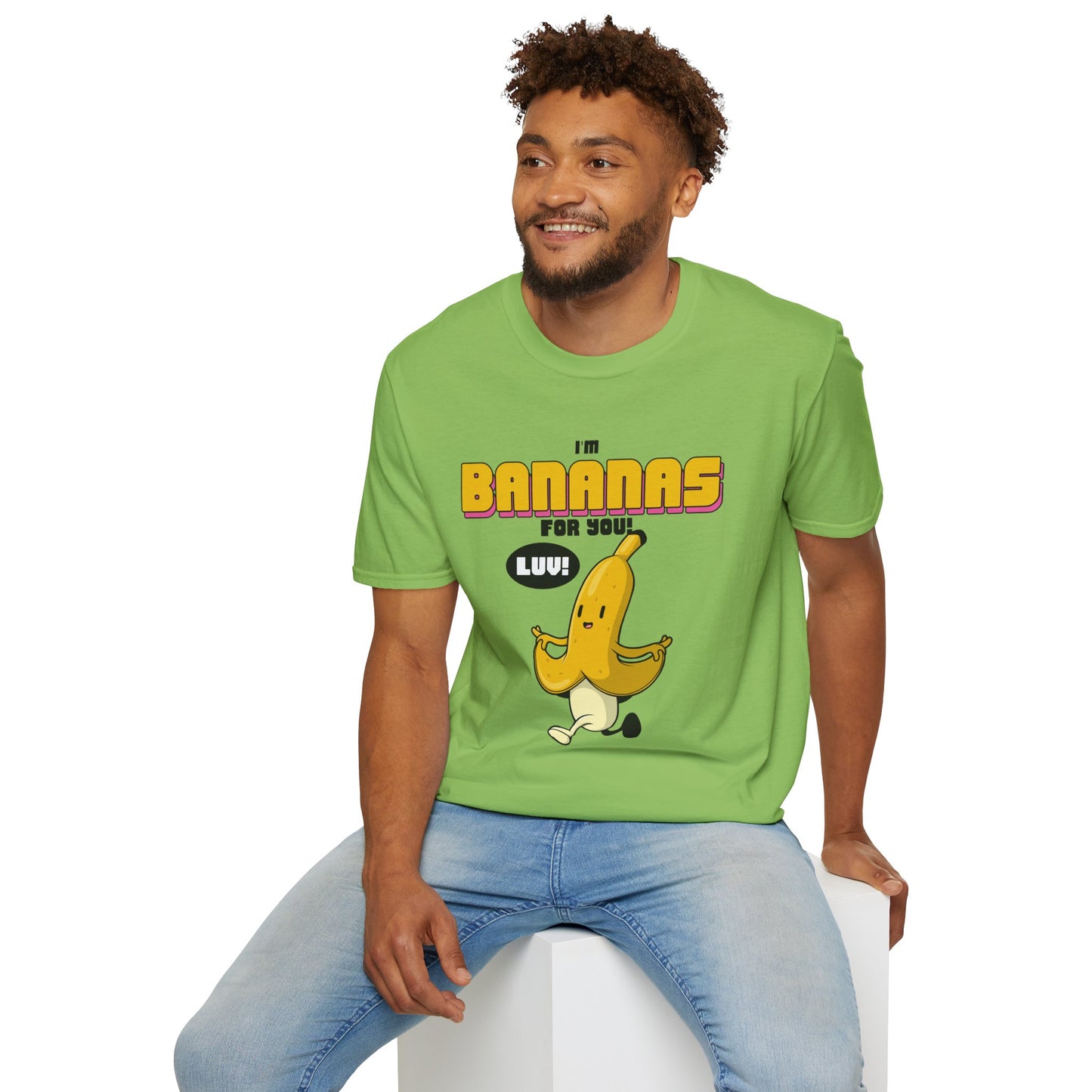 Food Tees, Funny Food T Shirts, Funny T Shirts, Shirt with Banana, Banana T Shirt, Funny Banana Shirt