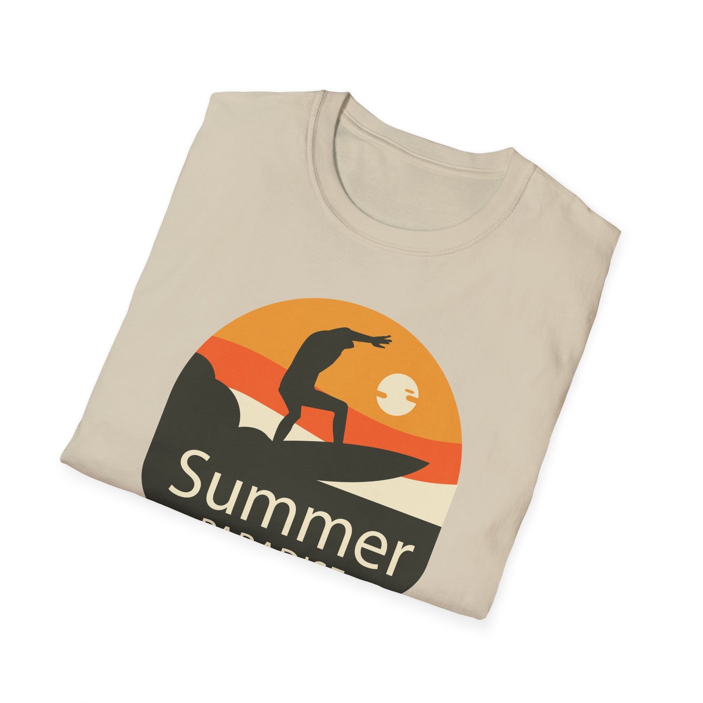 Summer T-Shirt, Summer Design Shirts, Art Tee Shirt with Summer Design - 4