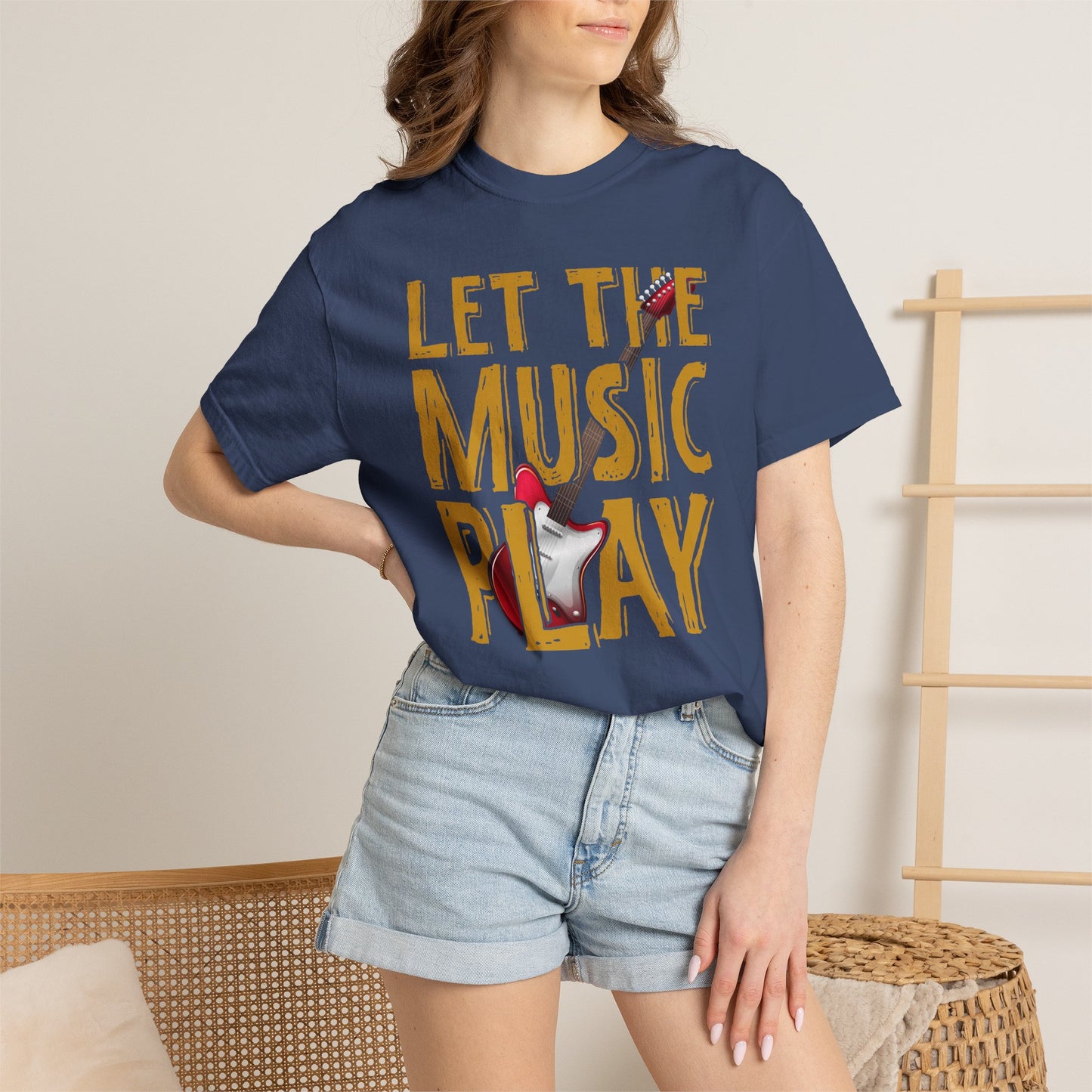 Music Graphic Design Unisex Cotton T-shirt 002