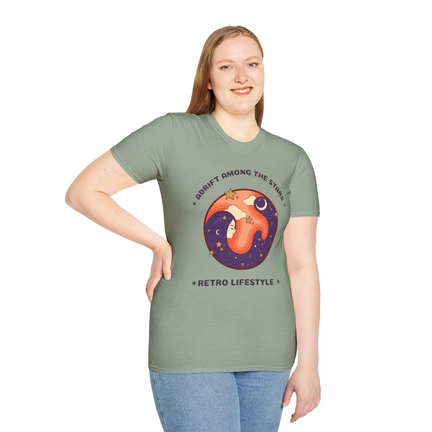 Retro T Shirt, Retro Design Shirt, Retro Art Tee Shirt, T-shirt with Retro Style