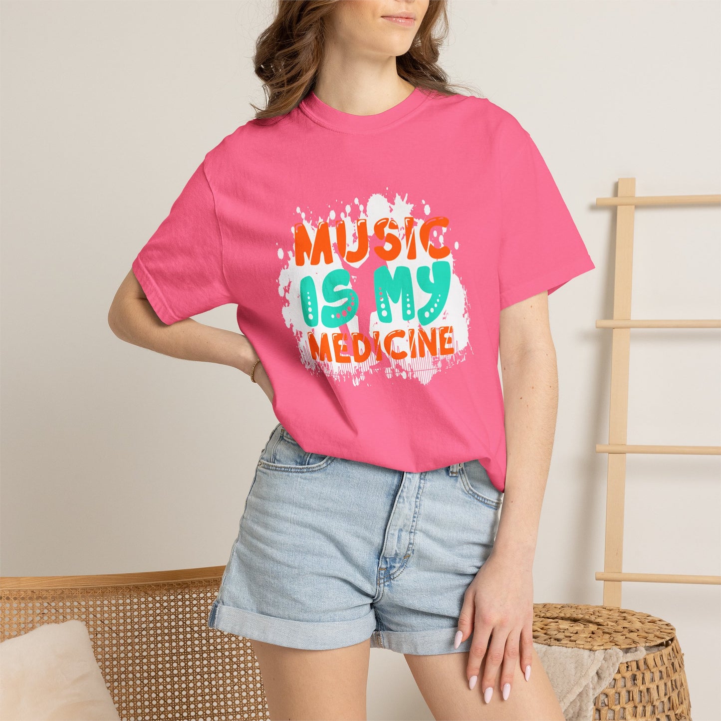 Music Graphic Design Unisex Cotton T-shirt 068