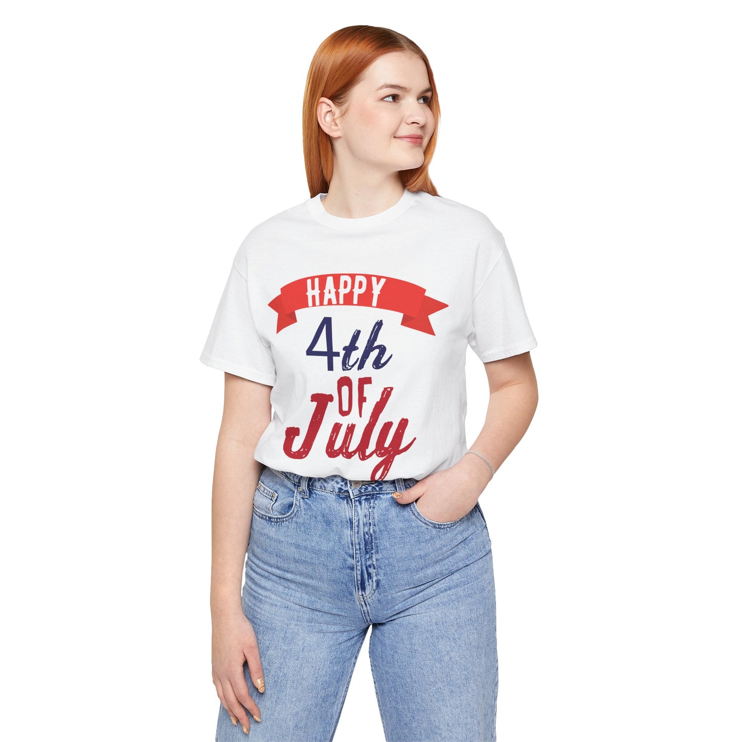 Independence Day Graphic Unisex Cotton T-Shirt 012