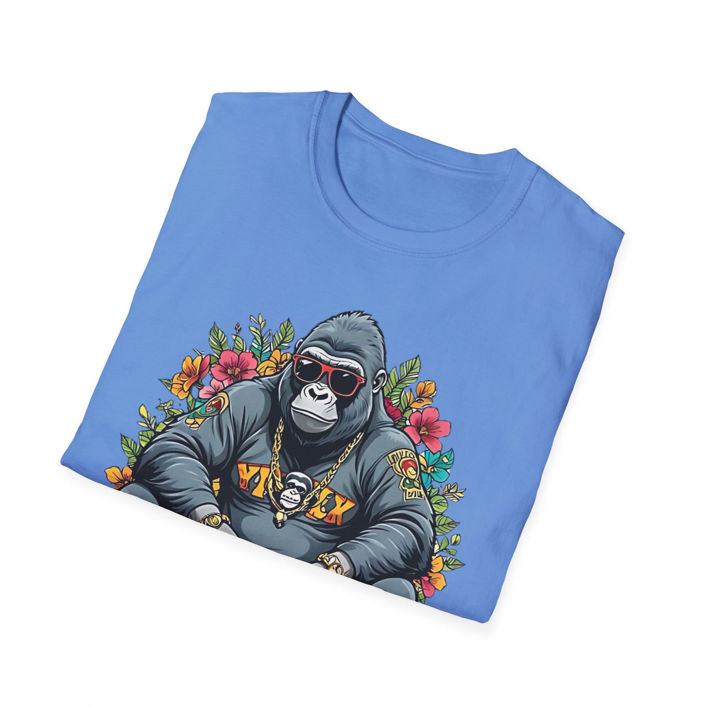 Animals Tees, Funny Animals Shirt, T Shirts with Funny Animals, T-Shirt with Gorilla, Monkey Tees