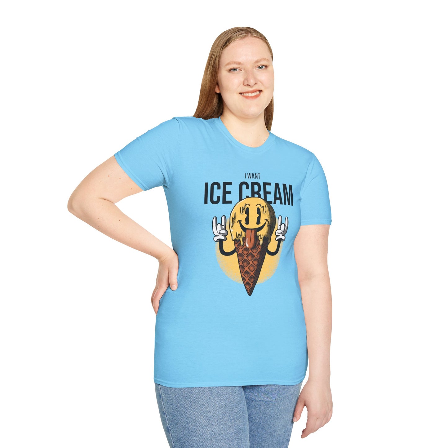 Food Tees, Funny Food T Shirts, Funny T Shirts, Shirt with Food, Junk Food Tees, Shirt with Ice Cream, Ice Cream T-Shirt