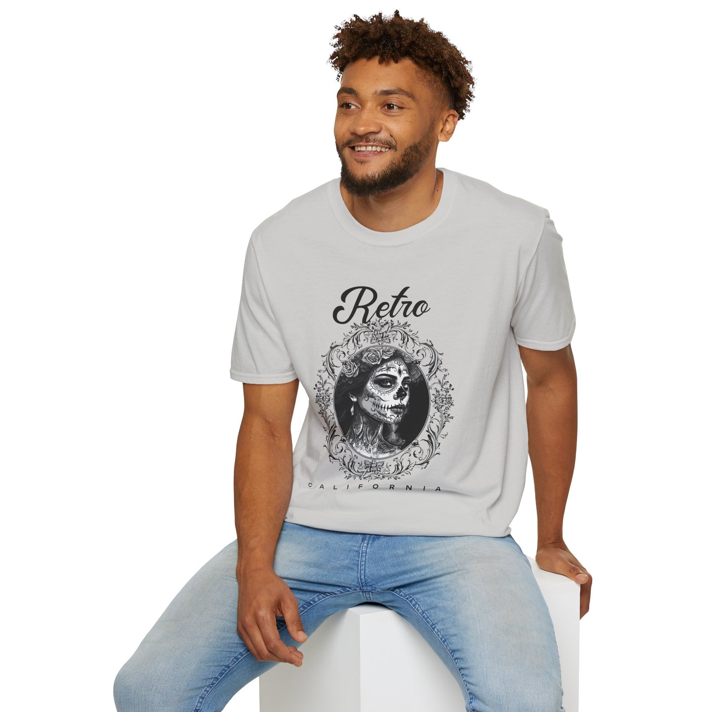 Retro T Shirt, Retro Design Shirt, Retro Art Tee Shirt, T-shirt with Retro Style