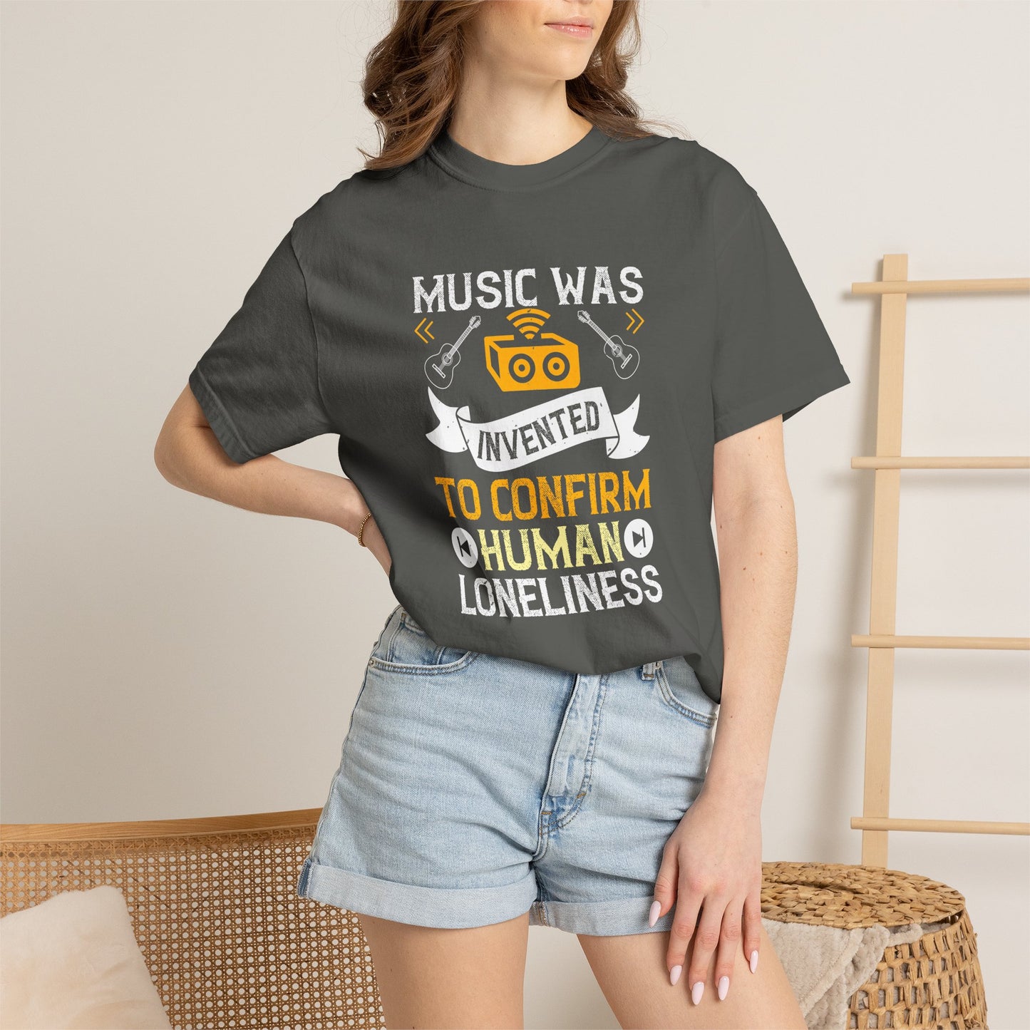 Music Graphic Design Unisex Cotton T-shirt m38