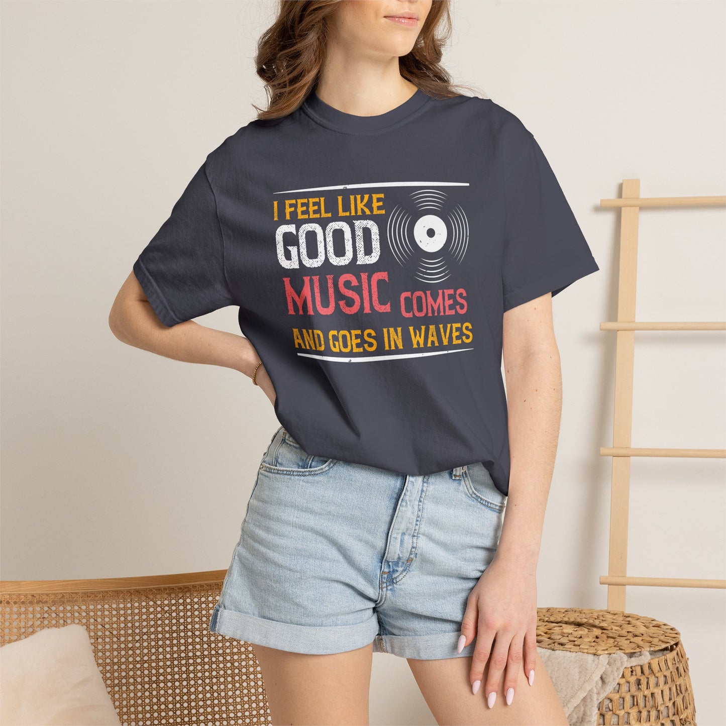 Music Graphic Design Unisex Cotton T-shirt m8