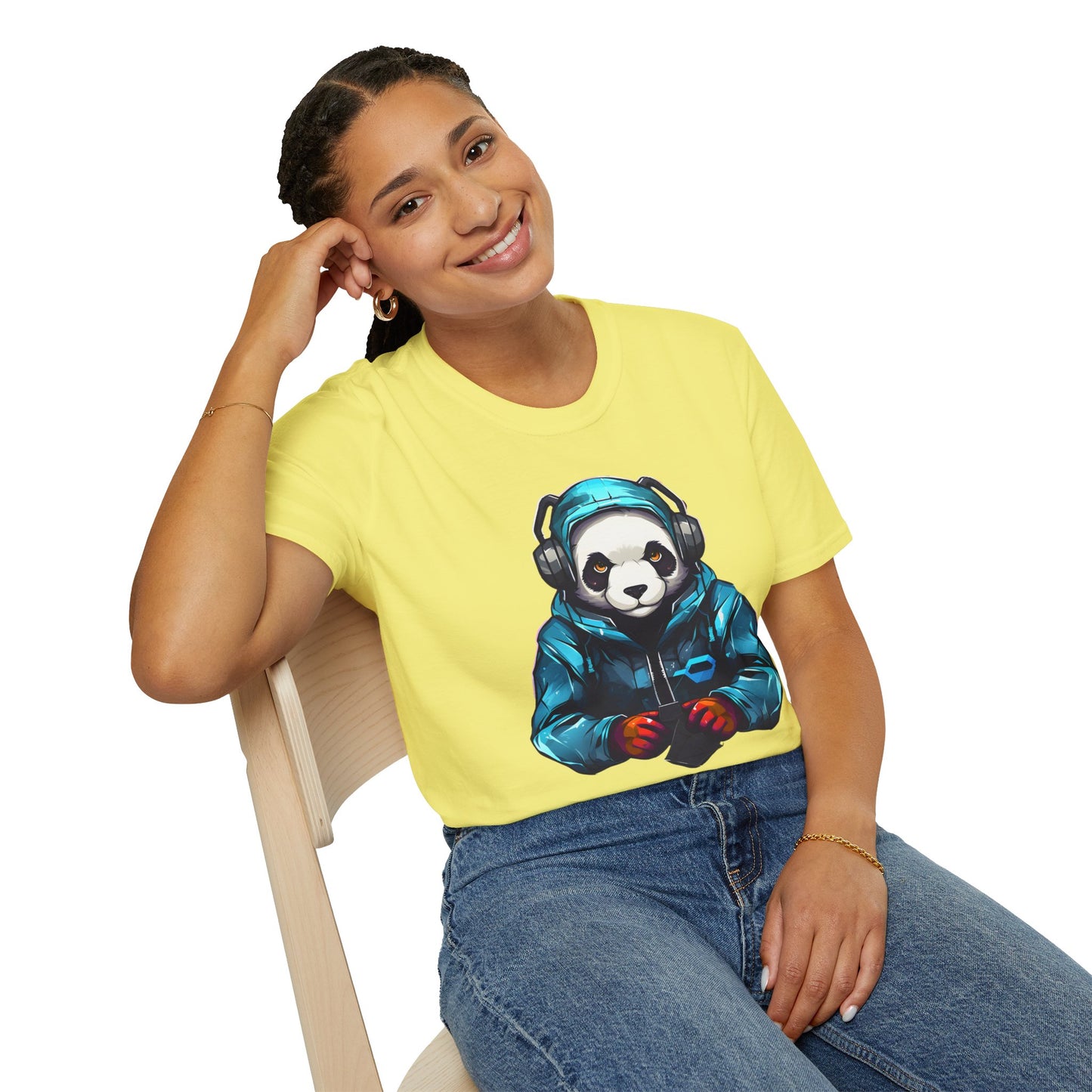 Animals Tees, Funny Animals Shirt, T Shirts with Funny Animals, T-Shirt with Panda, Panda Tees