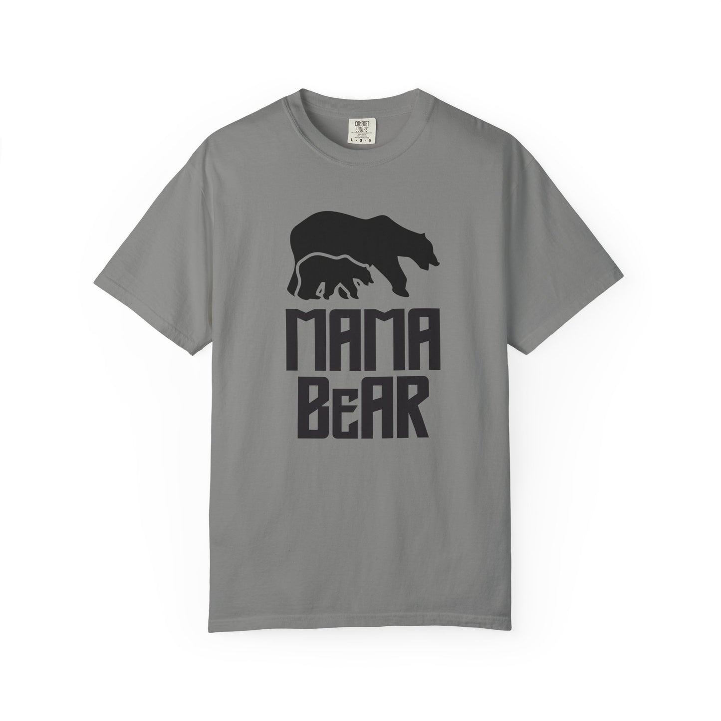 Mama Bear Mom T-shirt Mother's Day Mama Tee Unisex Comfort Colors Garment-Dyed Cotton h12