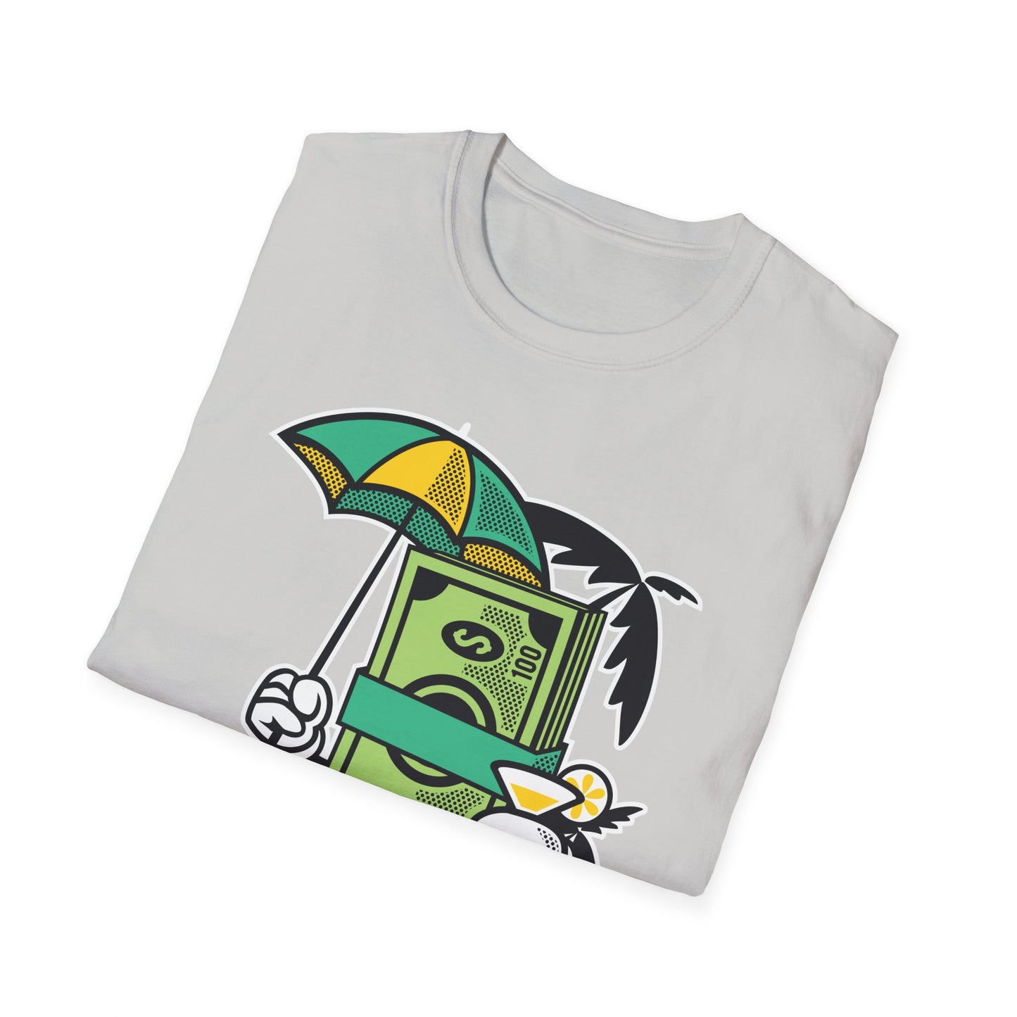 Cartoon T Shirt Animation T Shirt Funny Tee Unisex Softstyle Cotton Tee Art Design 64000