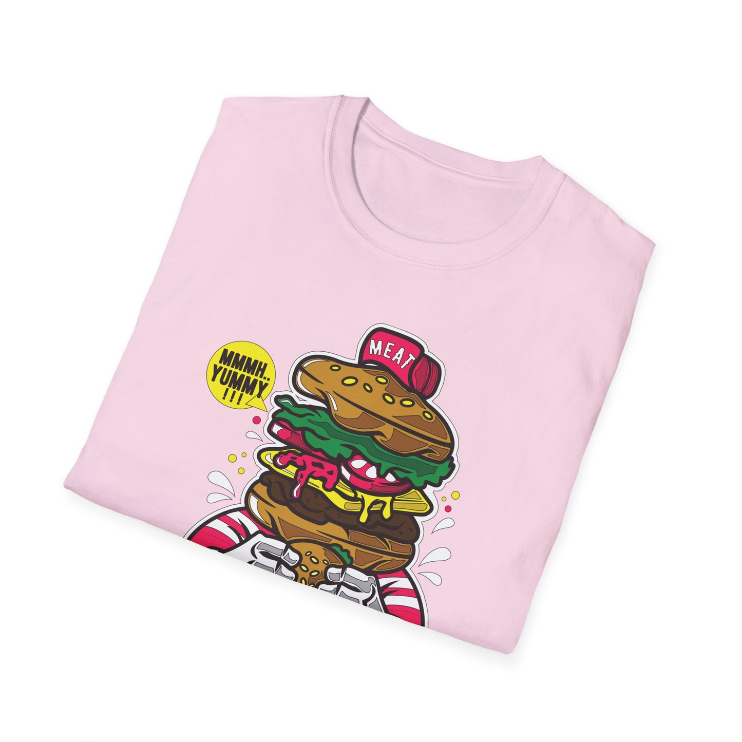 Cartoon T Shirt Animation T Shirt Funny Tee Unisex Gildan Softstyle 64000 Ring Spun Cotton