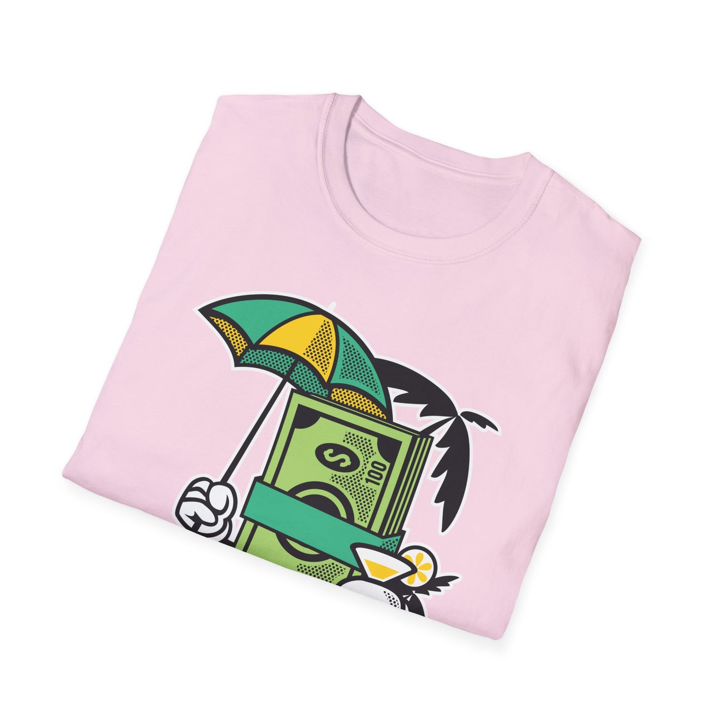 Cartoon T Shirt Animation T Shirt Funny Tee Unisex Softstyle Cotton Tee Art Design 64000