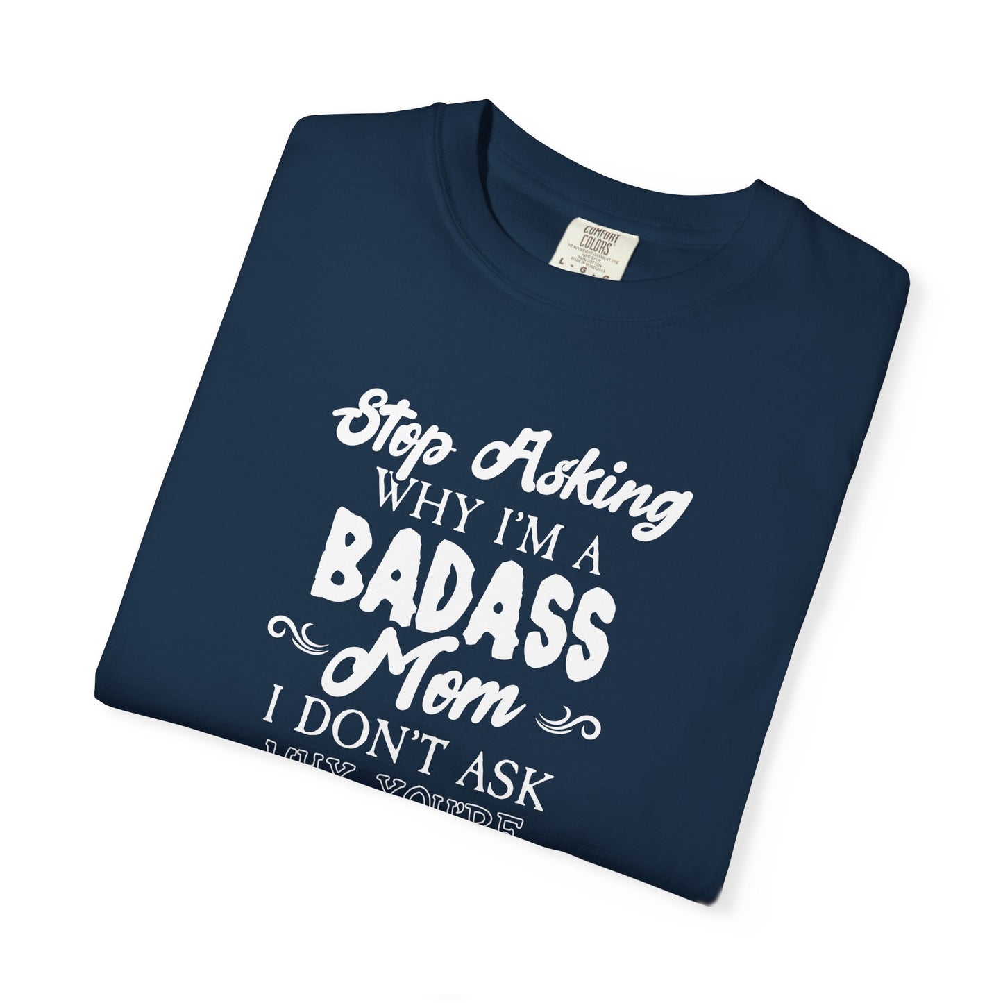 Mom T-shirt Mother's Day Mama Tee Unisex Comfort Colors Garment-Dyed Cotton h39
