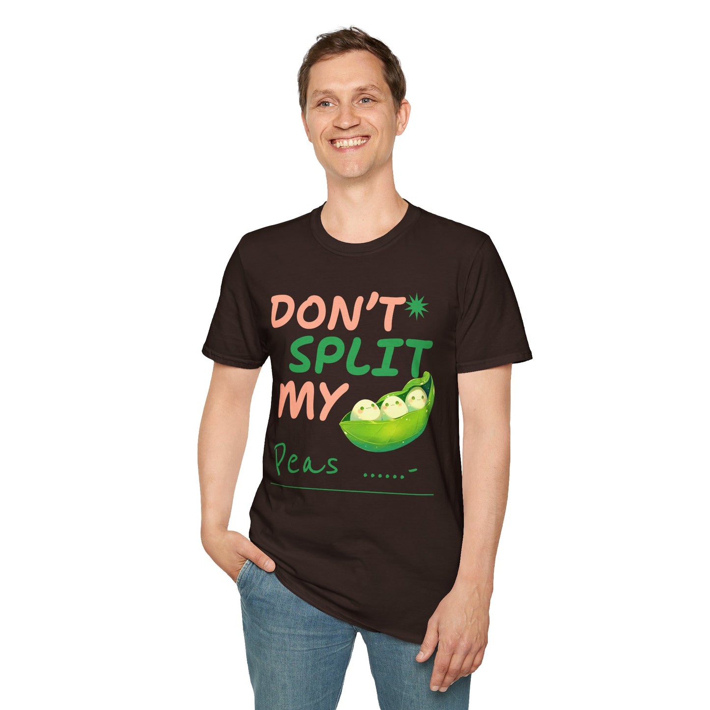 Food Tees, Funny Food T Shirts, Funny T Shirts, Shirt with Vegetables, Shirt with Peas