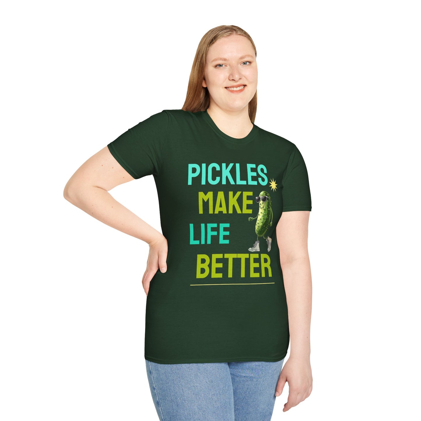 Food Tees, Funny Food T Shirts, Funny T Shirts, Shirt with Vegetables, Shirt with Pickle