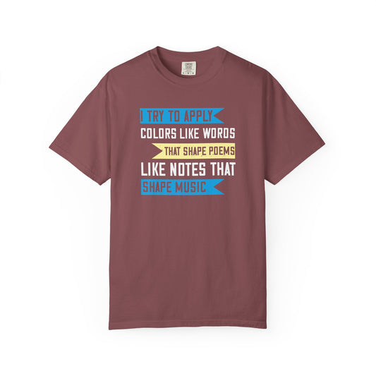 Music Graphic Design Unisex Cotton T-shirt m