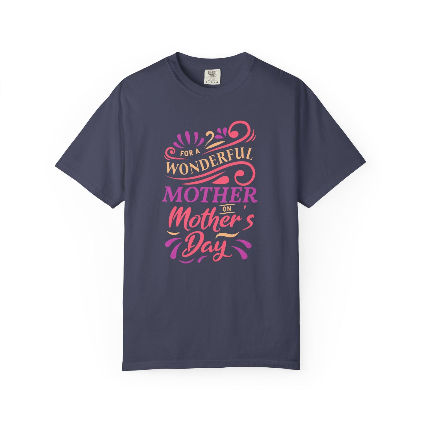 Mom T-shirt Mother's Day Mama Tee Unisex Comfort Colors Garment-Dyed Cotton h18