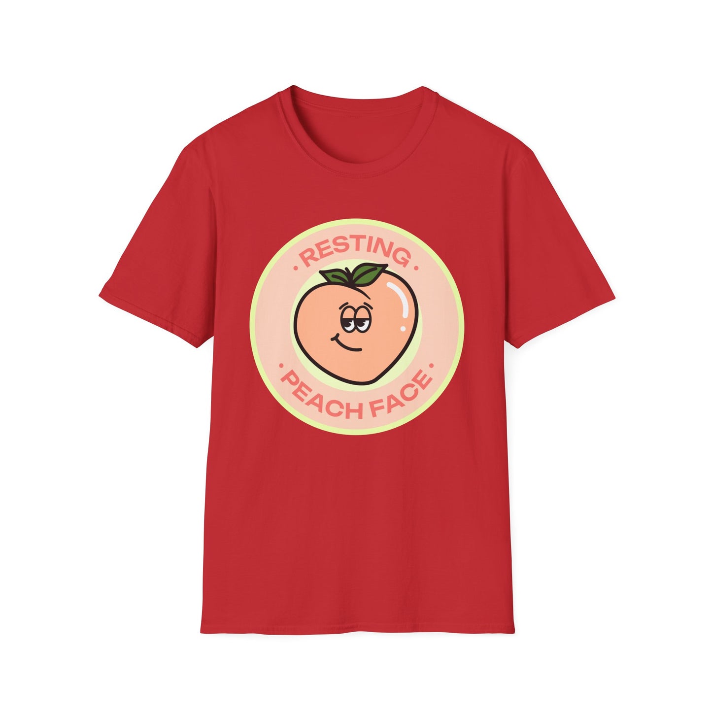 Food Tees, Funny Food T Shirts, Funny T Shirts, Shirt with Fruits, Shirt with Peach