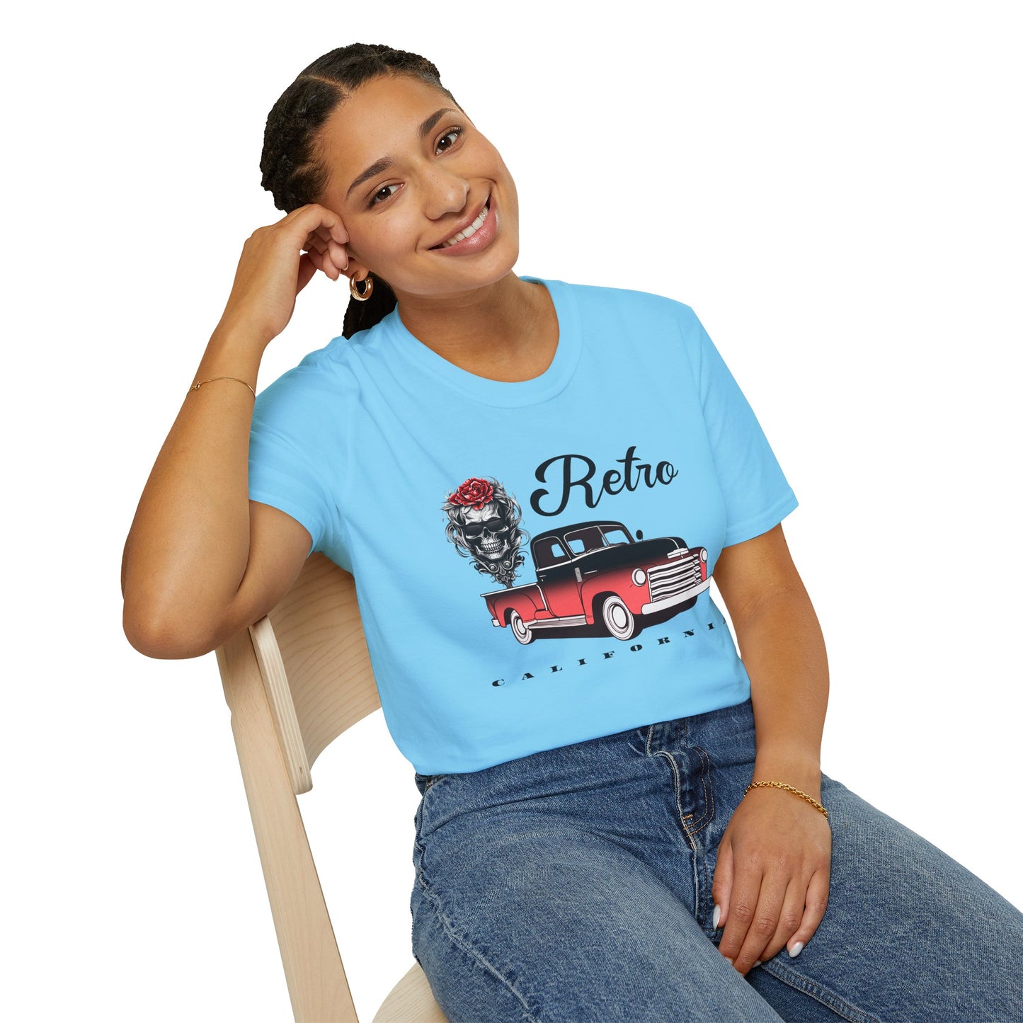 Retro T Shirt, Retro Design Shirt, Retro Art Tee Shirt, T-shirt with Retro Style